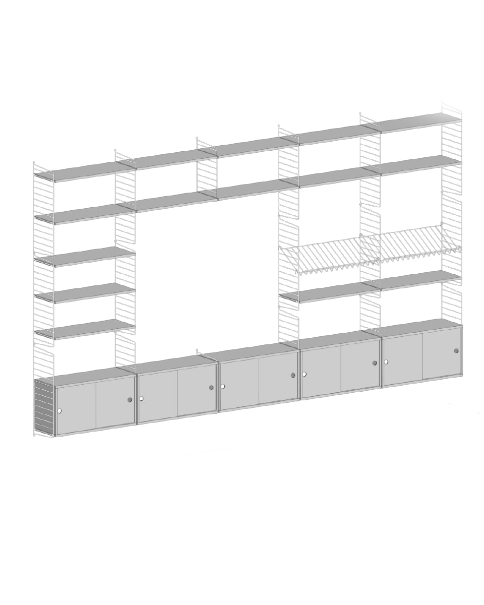 מערכת מידוף לטלויזיה - Idana Furniture