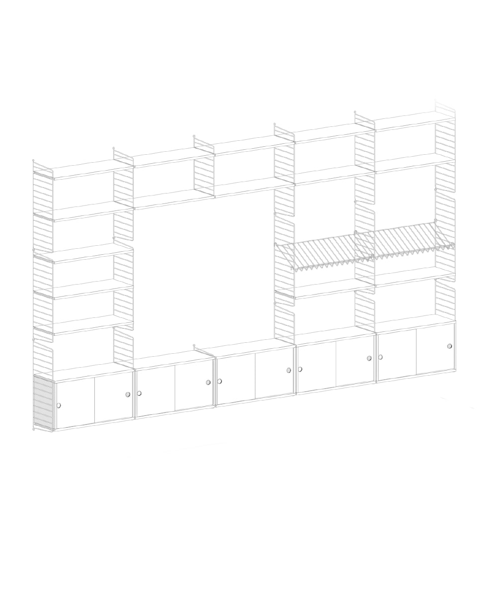 מערכת מידוף לטלויזיה - Idana Furniture