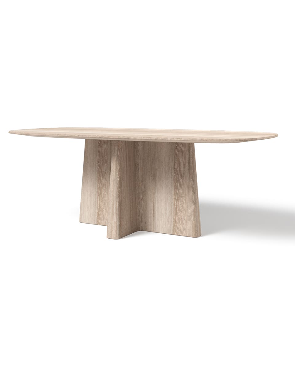 שולחן אוכל אובלי Flame - Idana Furniture