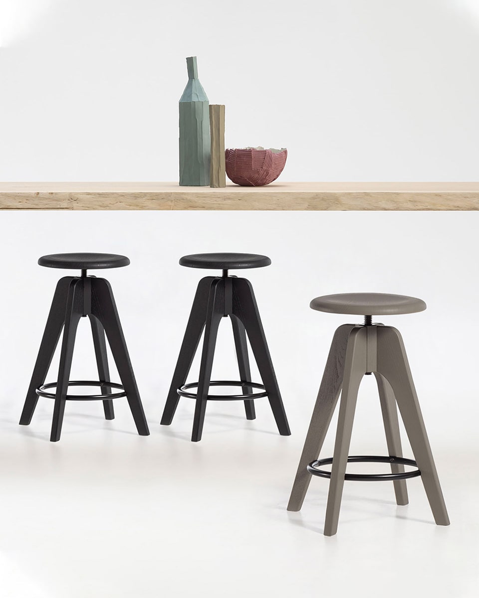 כסא בר מתכוונן Tommy - Idana Furniture