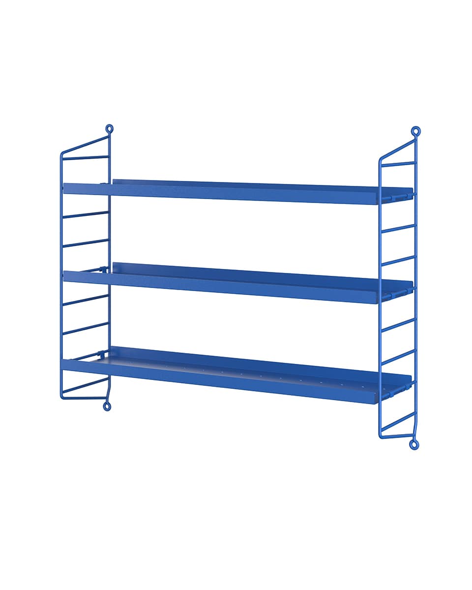 סט מדפי Pocket String מתכת - Idana Furniture