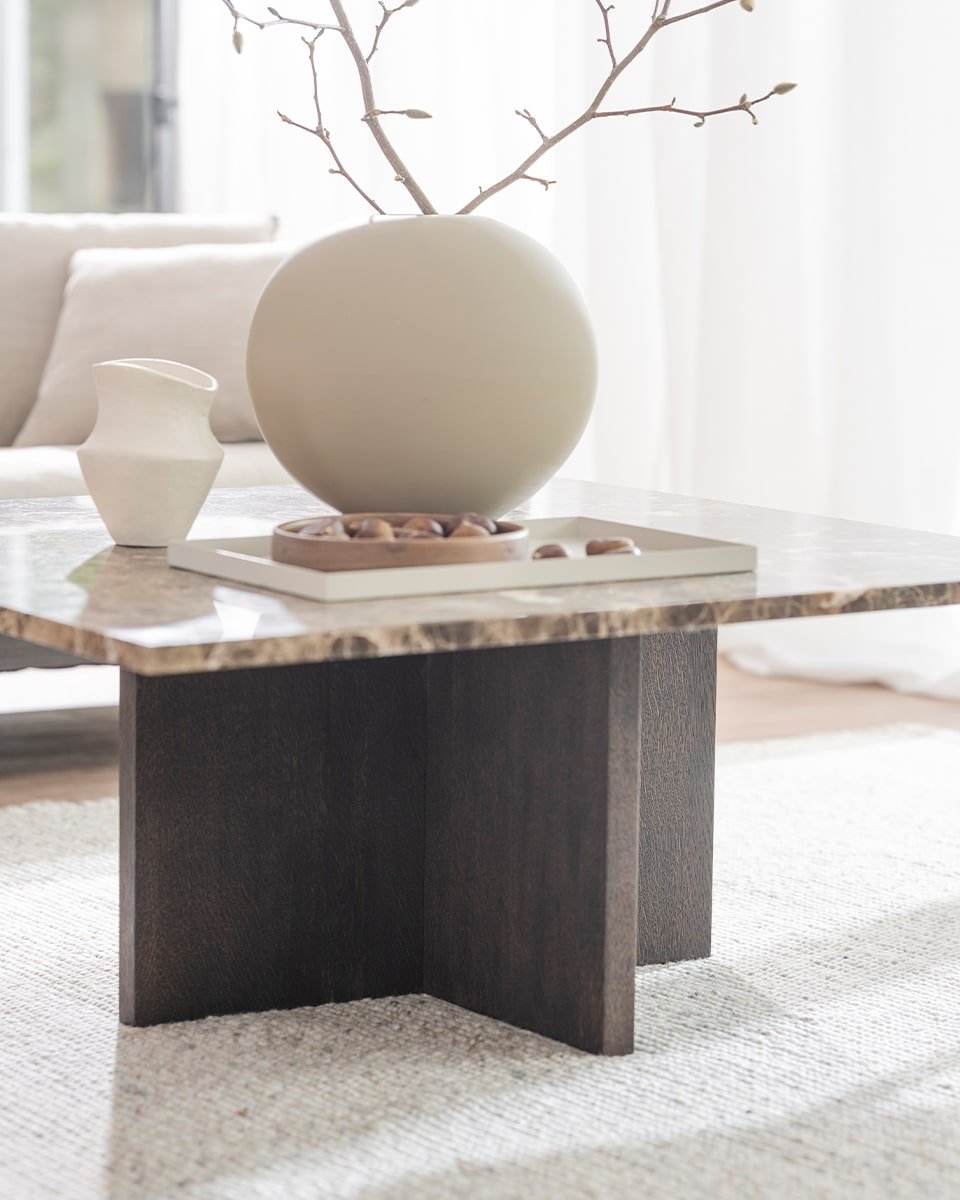 שולחן קפה מרובע Brooks - Idana Furniture