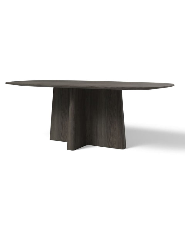 שולחן אוכל אובלי Flame - Idana Furniture