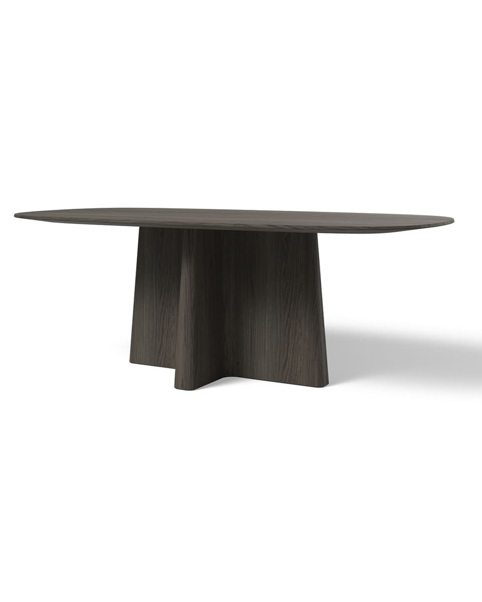 שולחן אוכל אובלי Flame - Idana Furniture