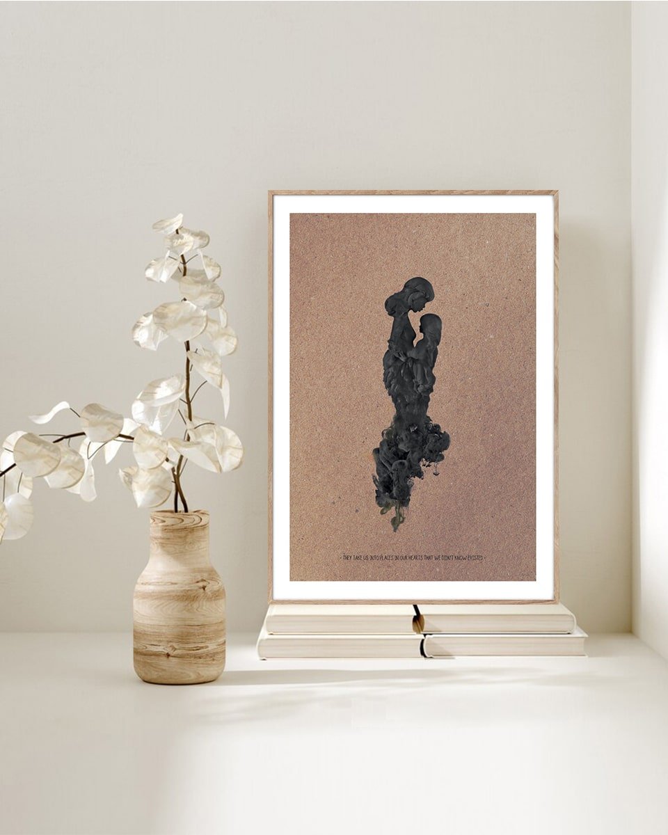 פוסטר Mom And Child - Idana Furniture
