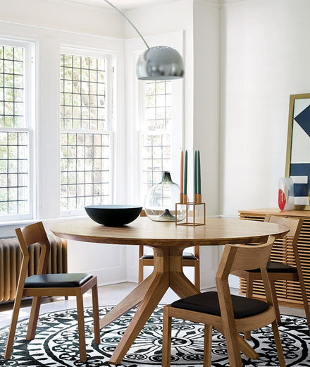 שולחן אוכל עגול Laroz - Idana Furniture