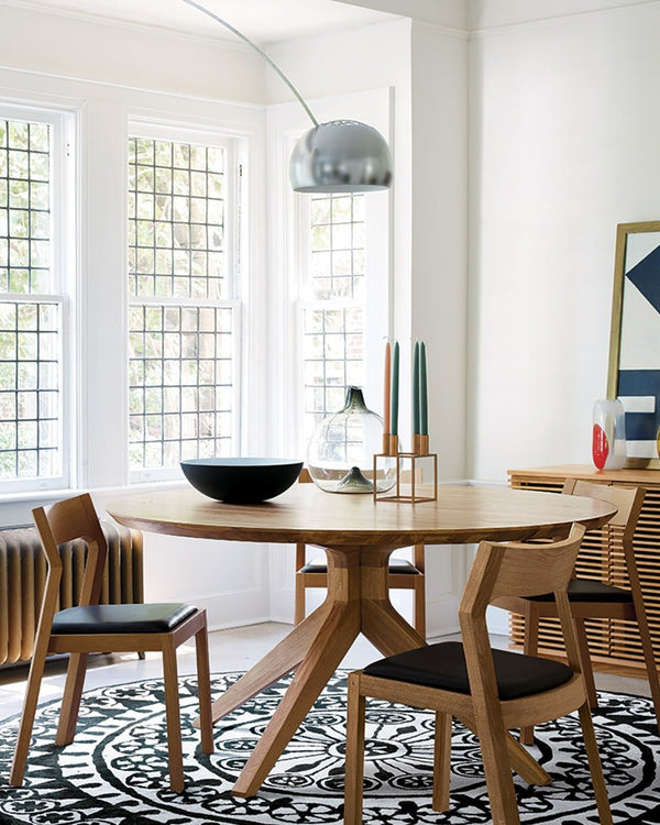 שולחן אוכל עגול Laroz - Idana Furniture