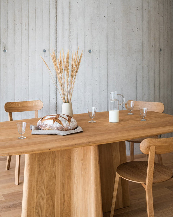 שולחן אוכל אובלי Flame - Idana Furniture