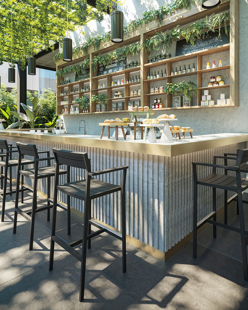 כסא בר Eos - Idana Furniture