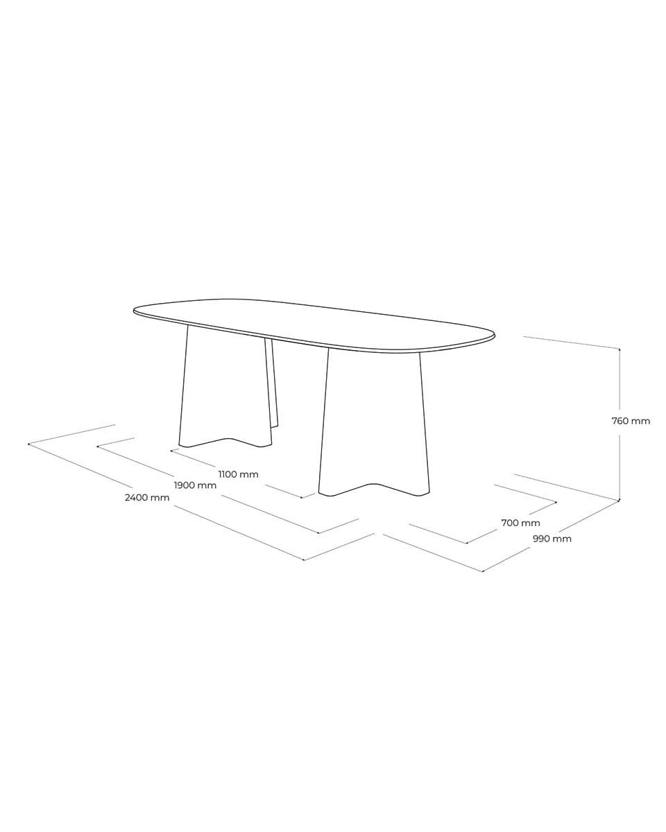 שולחן אוכל Flame - Idana Furniture