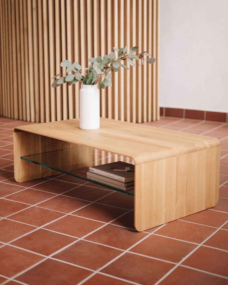 שולחן קפה OLIA זכוכית - Idana Furniture