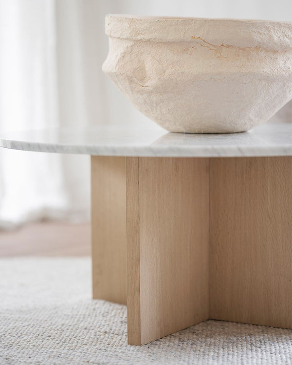 שולחן קפה עגול Brooks - Idana Furniture