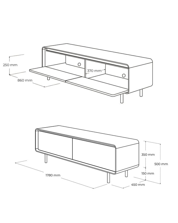 שידת טלוויזיה Olia - Idana Furniture