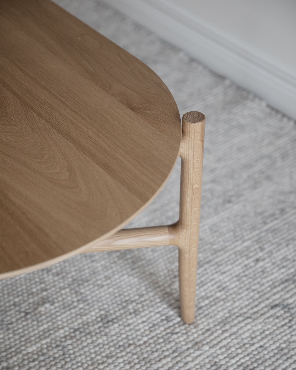 שולחן קפה אובלי Holton - Idana Furniture