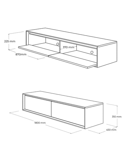 שידת טלוויזיה Link - Idana Furniture
