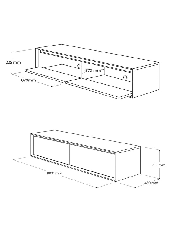 שידת טלוויזיה Link - Idana Furniture