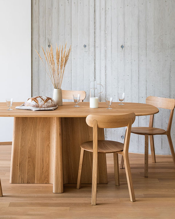 שולחן אוכל אובלי Flame - Idana Furniture