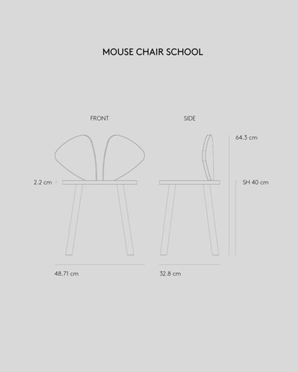 כסא ילדים Mouse School לגילאי 6 - 10 - Idana Furniture