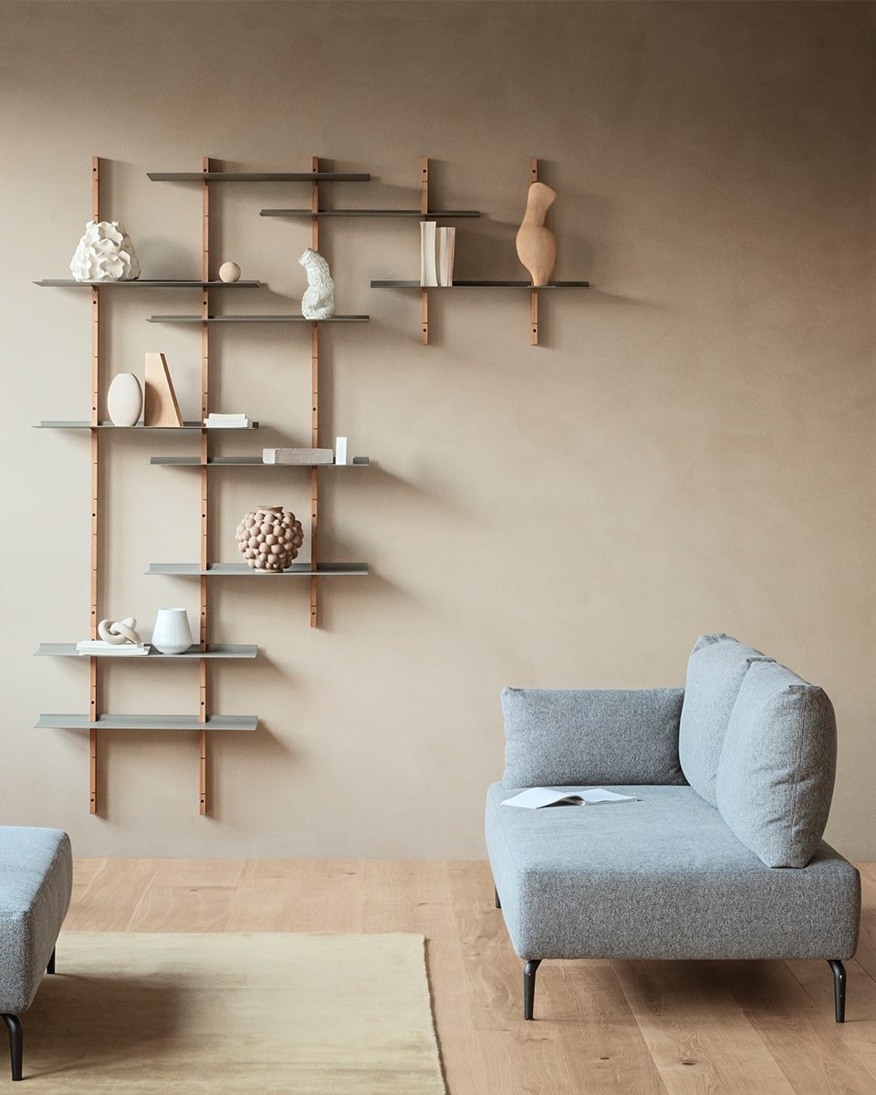 זוג מדפי סמייל - Idana Furniture