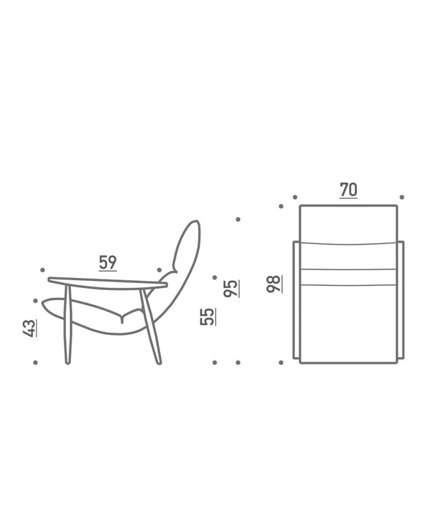 כורסת Tao - Idana Furniture