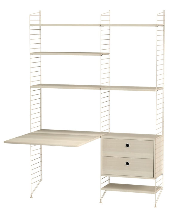 עמדת עבודה וספרייה - Idana Furniture