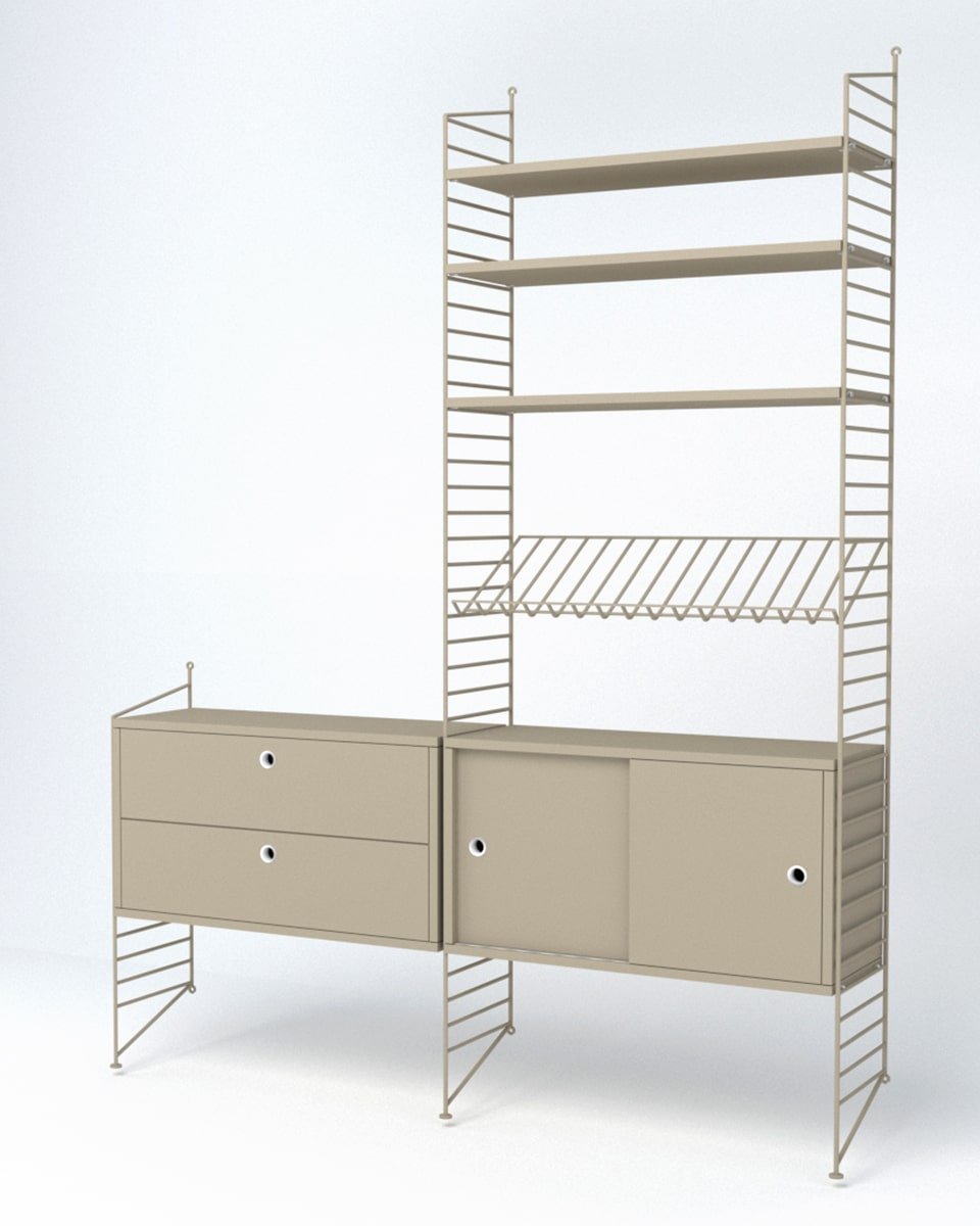ספרייה מודולרית - Idana Furniture