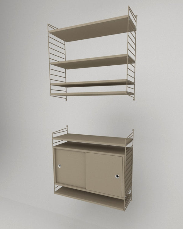 שידת אחסון תלויה ומדפים - Idana Furniture