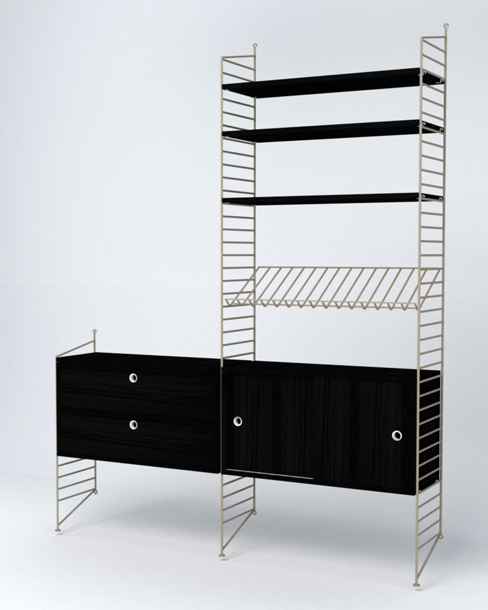ספרייה מודולרית - Idana Furniture