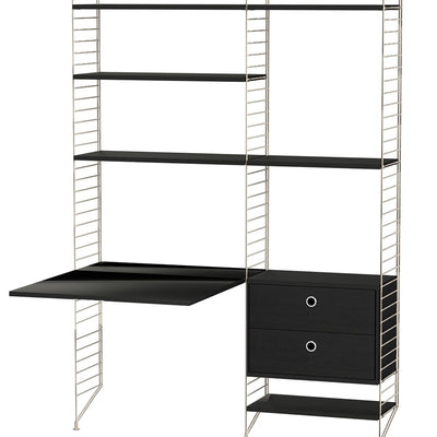עמדת עבודה וספרייה - Idana Furniture
