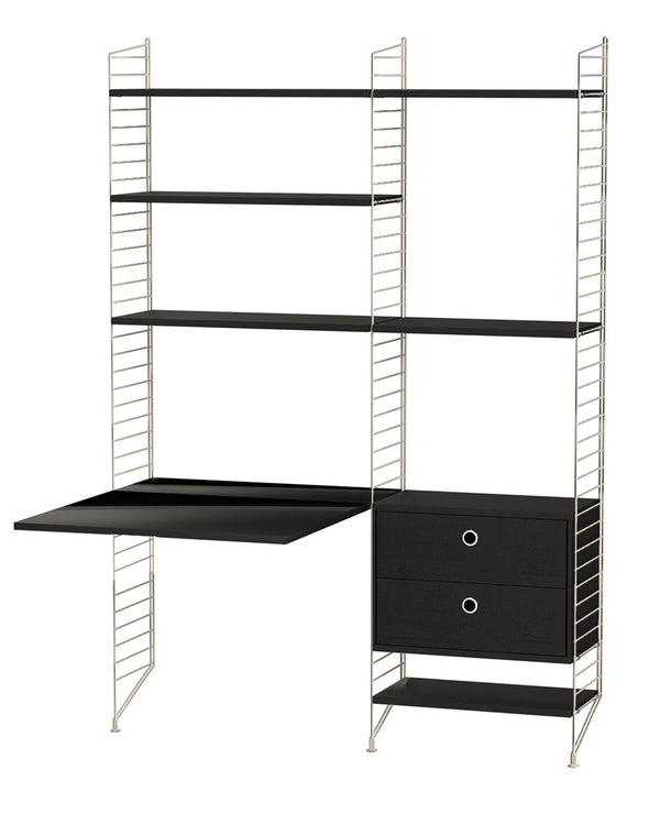 עמדת עבודה וספרייה - Idana Furniture