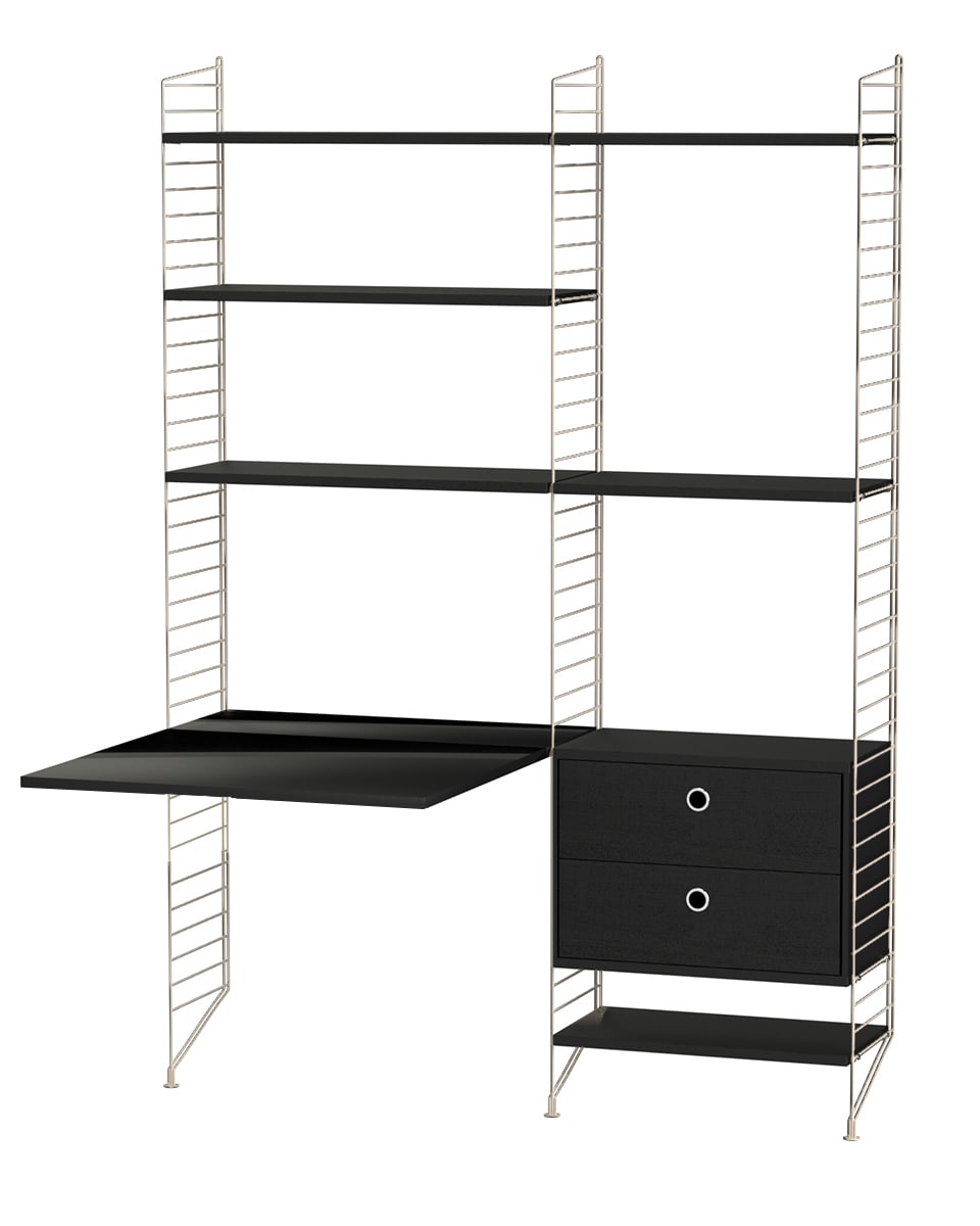 עמדת עבודה וספרייה - Idana Furniture