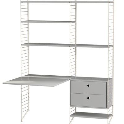 עמדת עבודה וספרייה - Idana Furniture