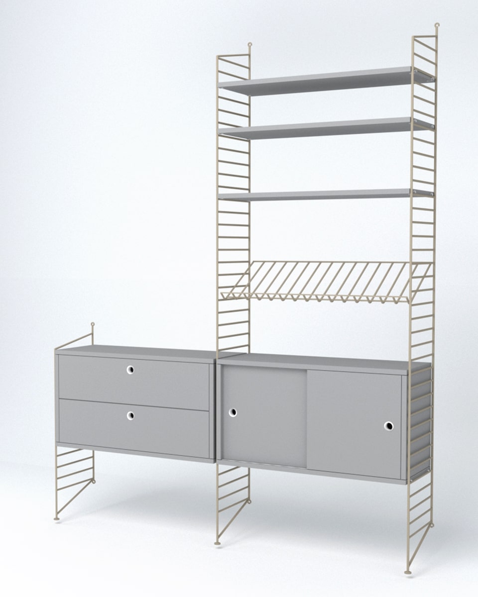 ספרייה מודולרית - Idana Furniture