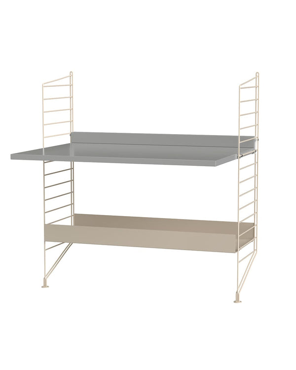 עמדת עבודה ומדף מתכת - Idana Furniture