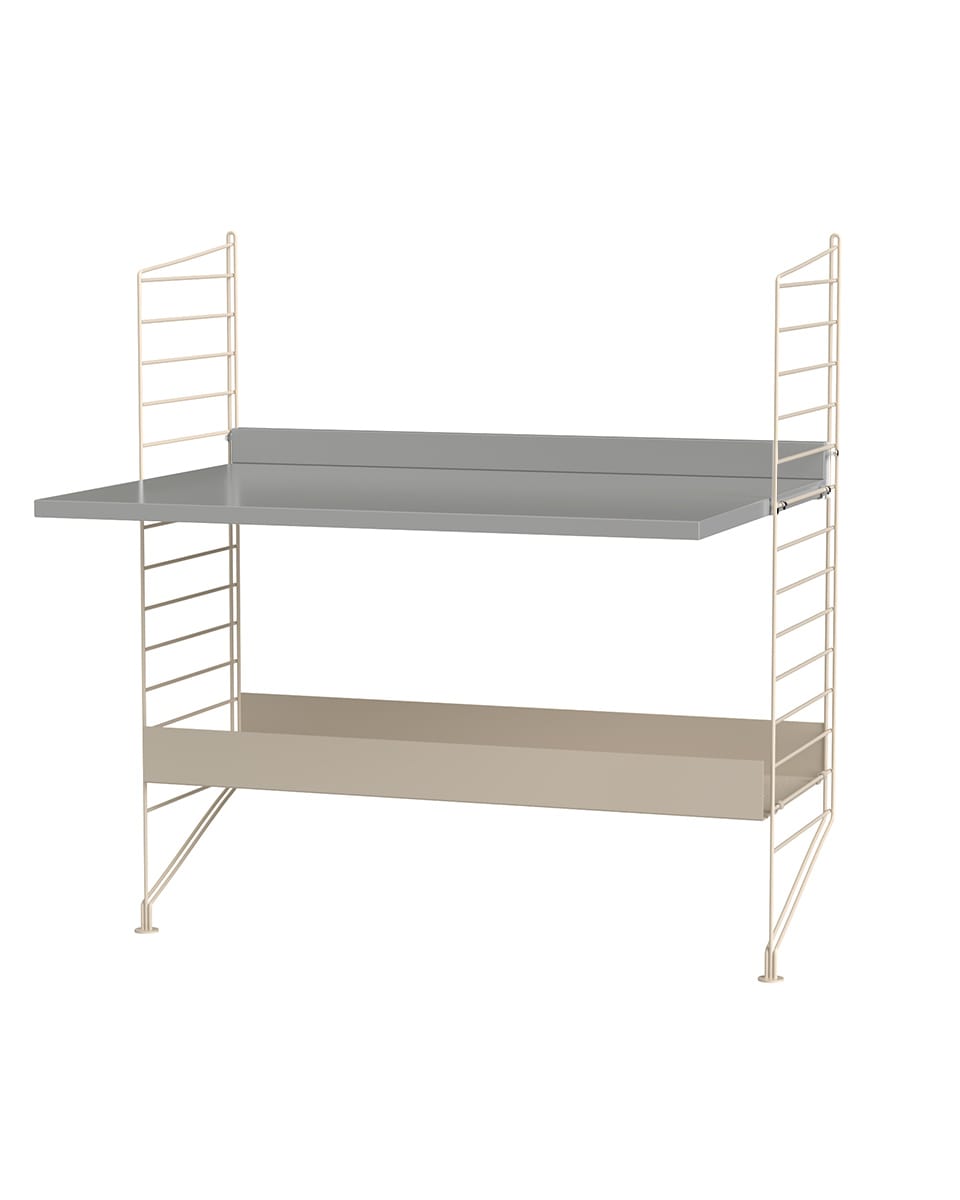 עמדת עבודה ומדף מתכת - Idana Furniture