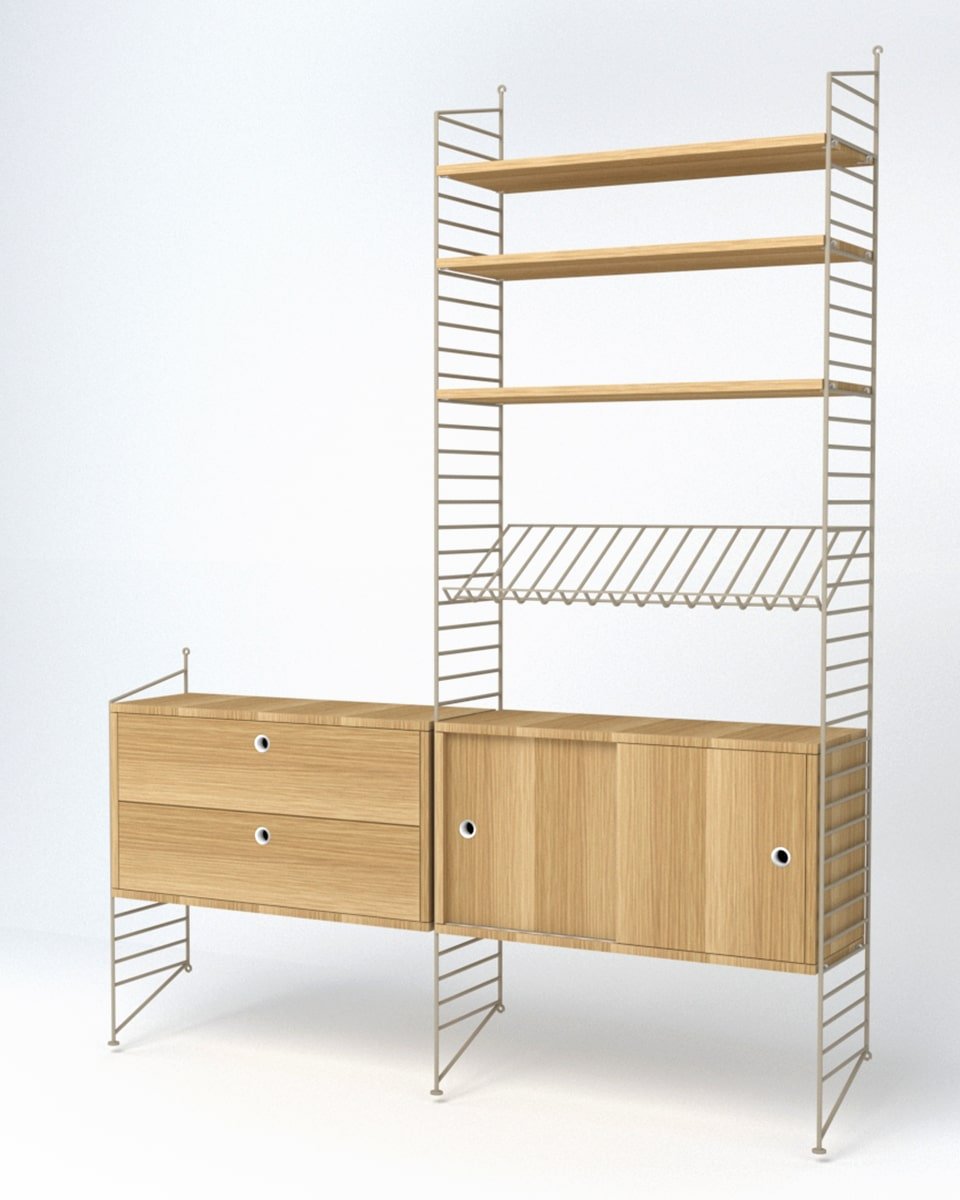 ספרייה מודולרית - Idana Furniture