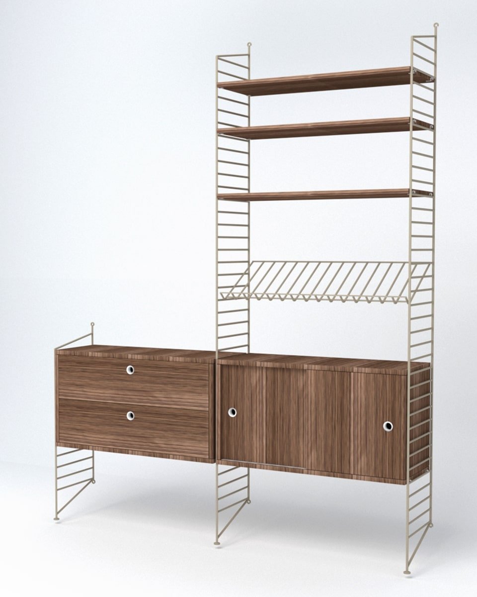 ספרייה מודולרית - Idana Furniture