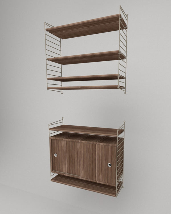 שידת אחסון תלויה ומדפים - Idana Furniture