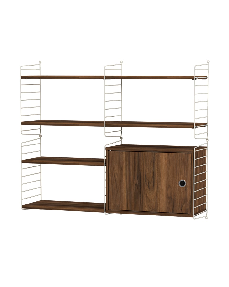 ספרייה תלויה וארונית - Idana Furniture