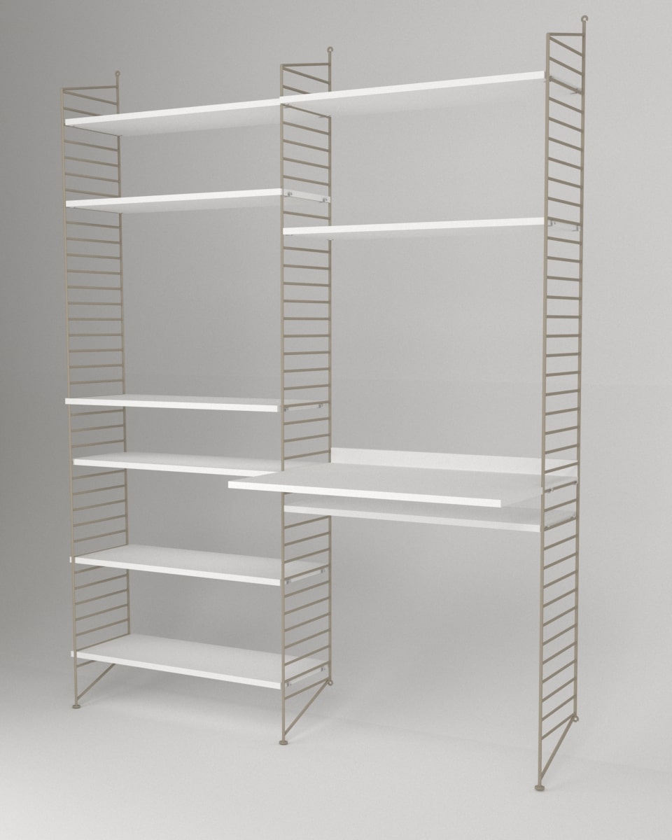 עמדת עבודה ומדפים - Idana Furniture