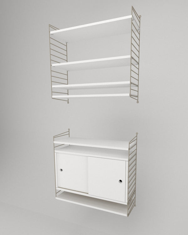 שידת אחסון תלויה ומדפים - Idana Furniture