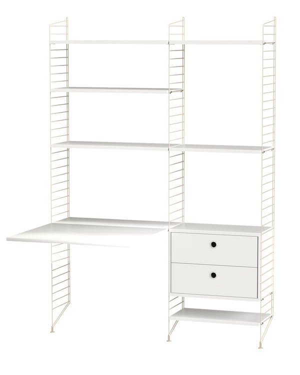 עמדת עבודה וספרייה - Idana Furniture
