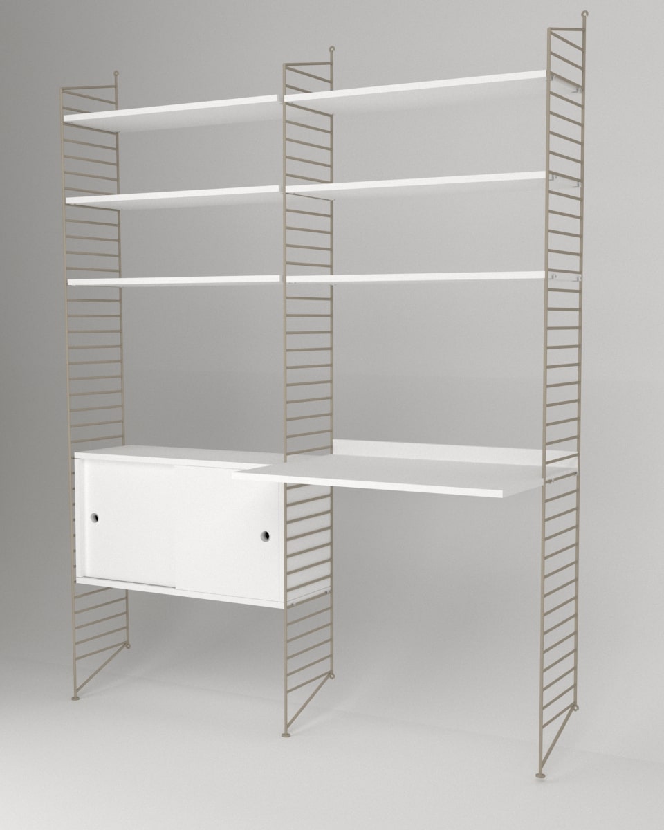 עמדת עבודה ומדפים - Idana Furniture