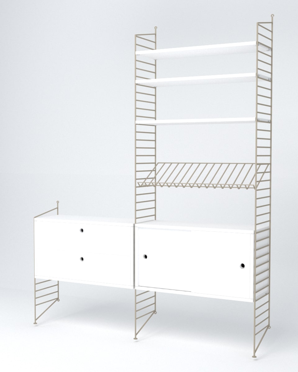 ספרייה מודולרית - Idana Furniture