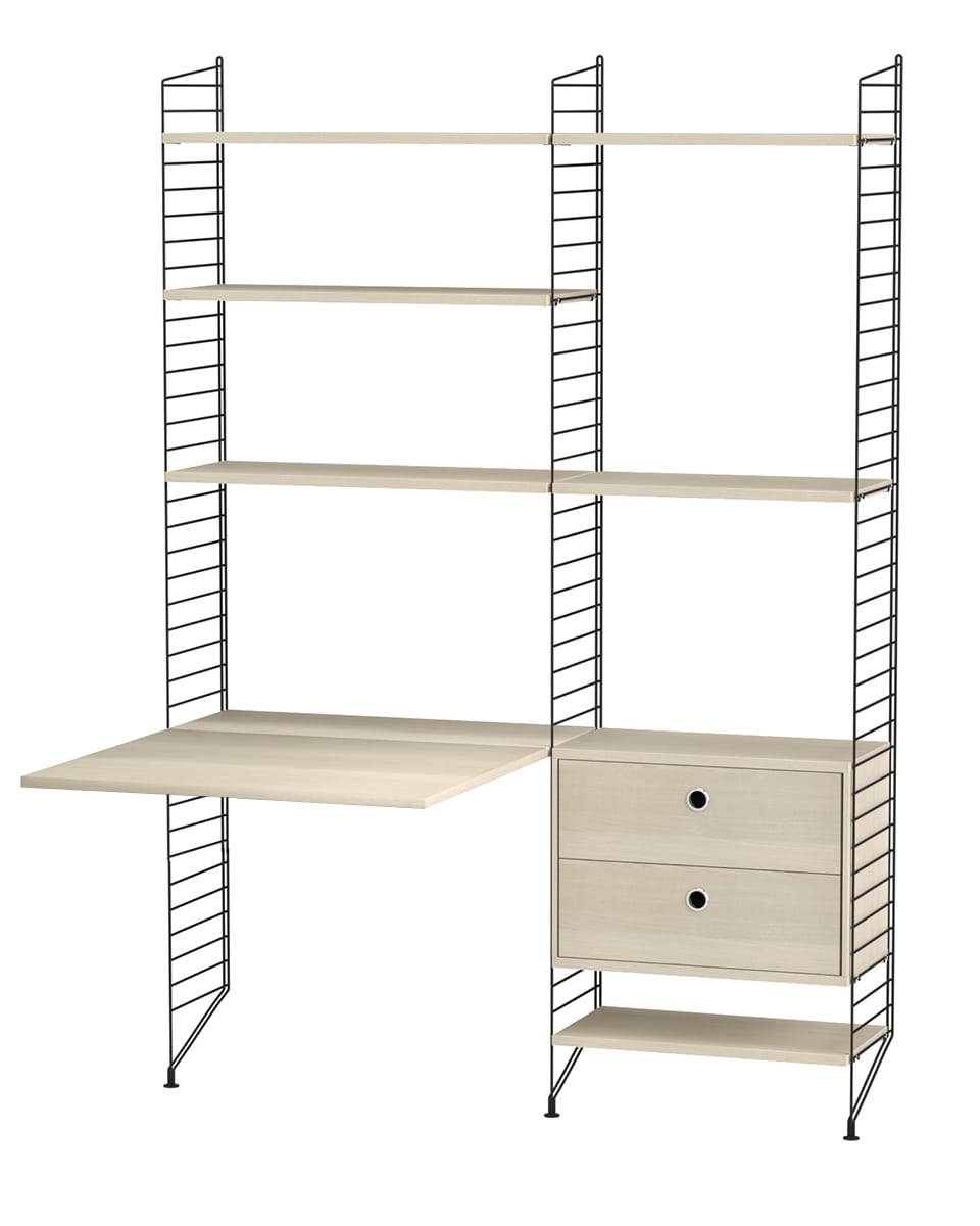 עמדת עבודה וספרייה - Idana Furniture