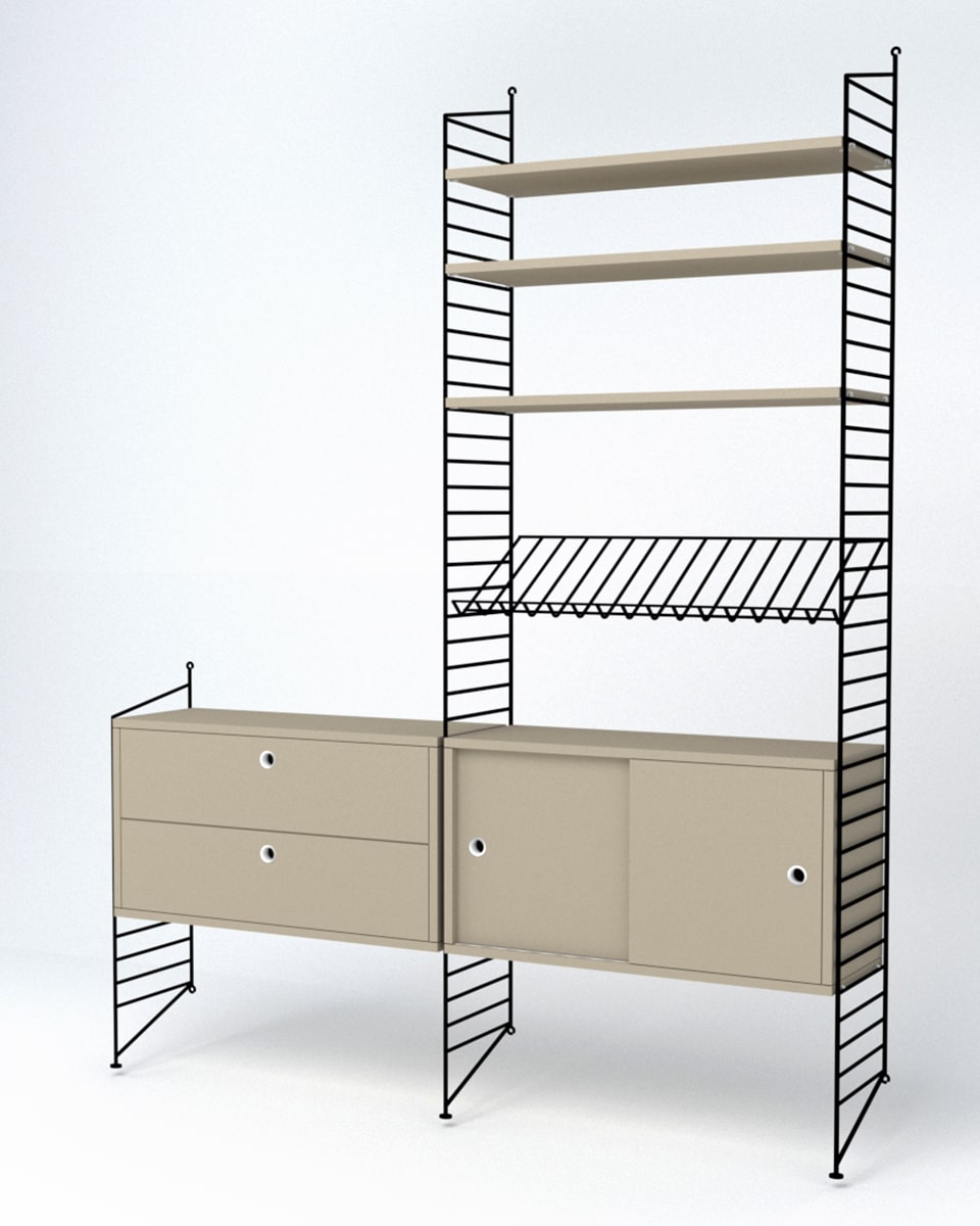ספרייה מודולרית - Idana Furniture