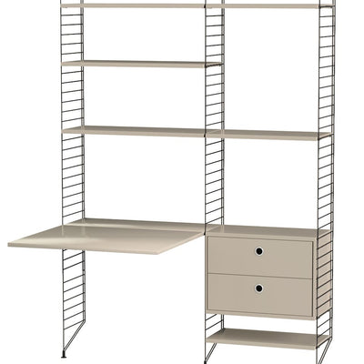 עמדת עבודה וספרייה - Idana Furniture