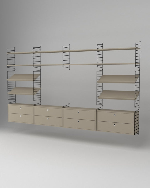 מזנון טלויזיה תלוי גדול - Idana Furniture