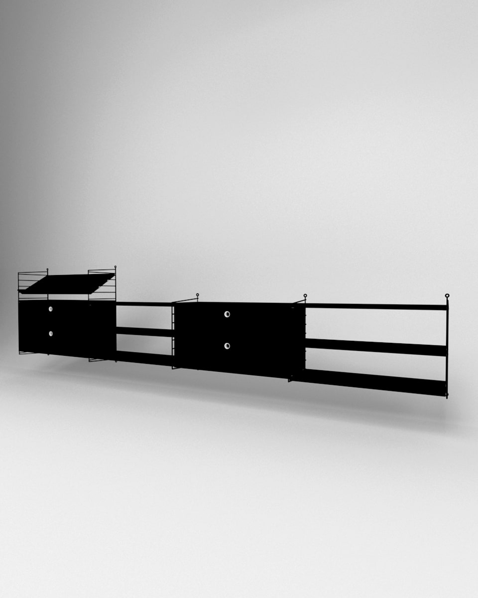 מזנון מגירות תלוי - Idana Furniture