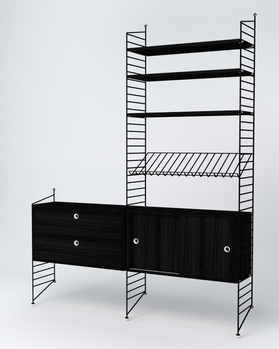 ספרייה מודולרית - Idana Furniture